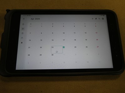 Lot 2447 - Samsung Galaxy Active 3 tablet SMT575 64gb,...