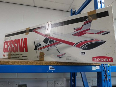 Lot 2478 - Hanger 9 semi scale remote control Cessna...