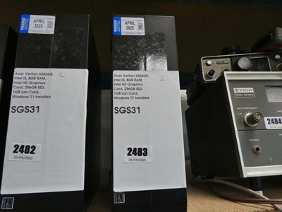 Lot 2483 - Acer Veriton X2632G PC with intel i3 processor,...