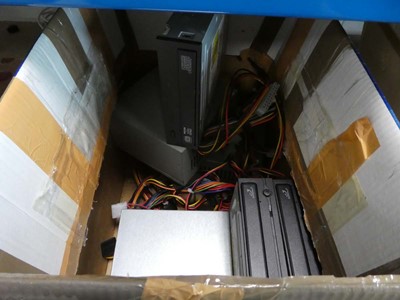 Lot 2500 - Various DVD drives, power supplies etc.