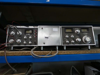 Lot 2485 - Inouge SSB transmitter model IC700T with...