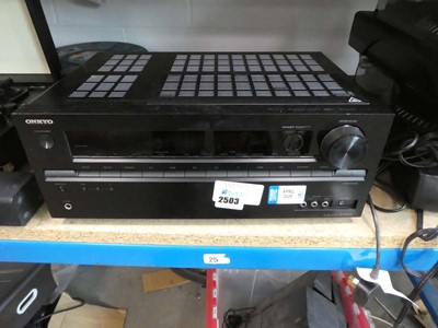 Lot 2503 - Onkyo AV receiver TX-NR545