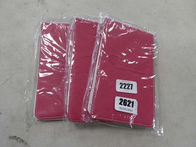Lot 2512 - 3 Golftec scoring cards