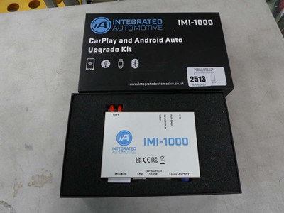 Lot 2513 - iA IMI-1000 car play and android auto upgrade kit