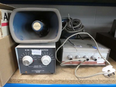 Lot 2492 - Eagle public address amplifier model TPA40...