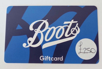 Lot 31 - Boots (x1) - Total face value £250