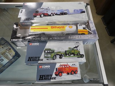 Lot 2379 - 3 Corgi Classics die cast heavy haulage...