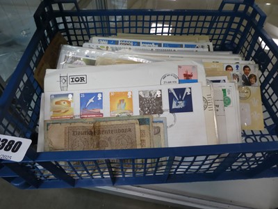 Lot 2380 - Selection of first day covers with bank notes