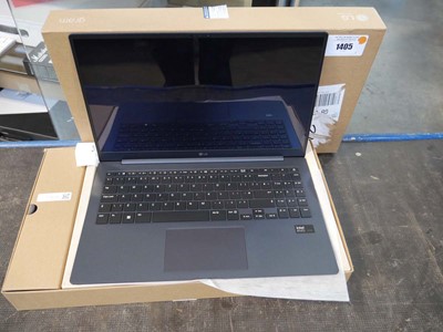 Lot 1405 - LG Gram 15Z90ST notebook PC, Intel Core Ultra...