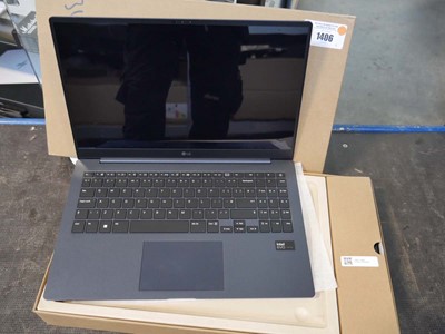 Lot 1406 - LG Gram 15Z90ST notebook PC, Intel Core Ultra...