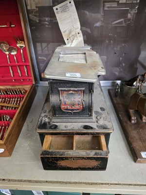 Lot 305 - An early 20th century 'Lamson Paragon' shop till