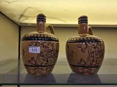 Lot 325 - A pair of 19th century style possible Doulton...