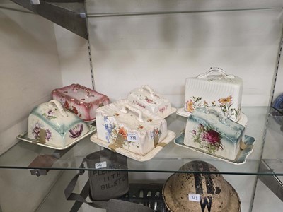 Lot 338 - An assortment of six 19th century style,...