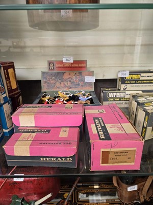 Lot 367 - Four boxes containing an assortment of Britain'...