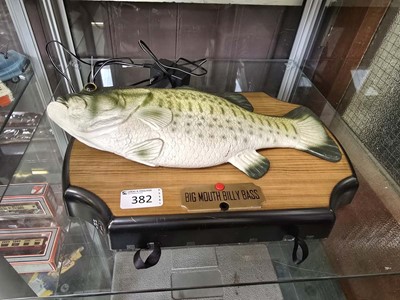Lot 382 - A wall mounted musical 'Big Mouth Billy Bass'