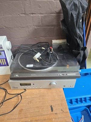 Lot 5 - A Technic turntable with a DAB tuner