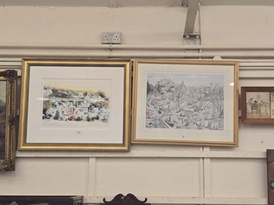 Lot 39 - Two framed and glazed limited edition prints...