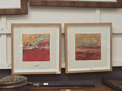 Lot 51 - A pair of framed and glazed Brenda Hartill...