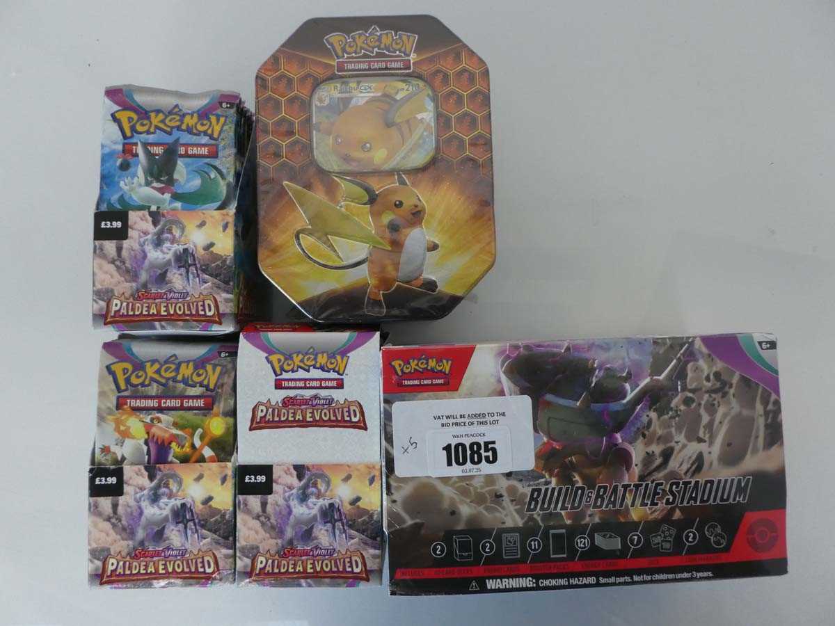 Lot Pokémon Build & Battle Stadium Box, 3 Pokémon...