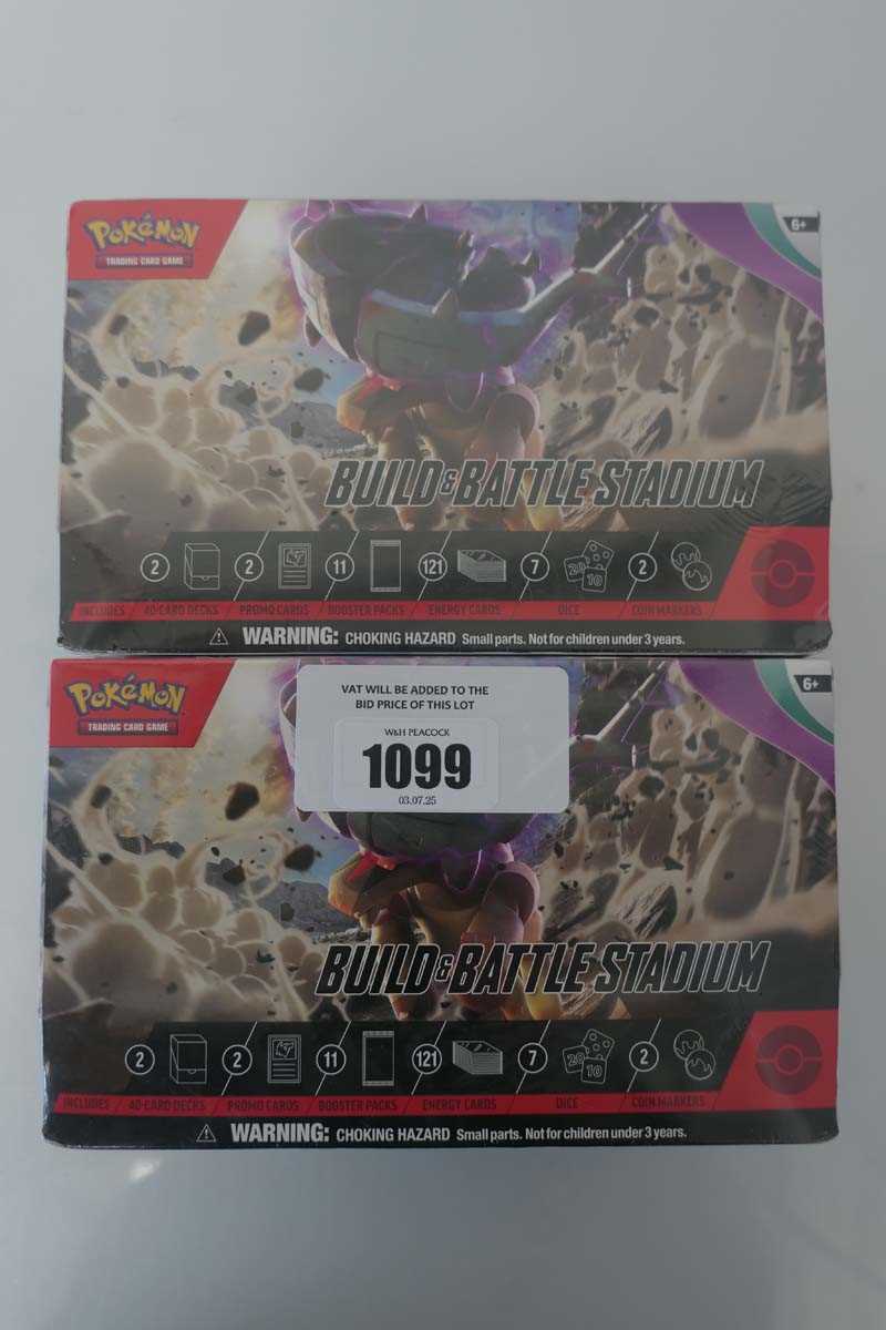 Lot 2 Pokémon Build & Battle Stadium boxes