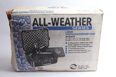 Lot 1331 - Boxed All-Weather Series large pistol case