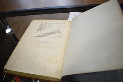 Lot 51 - John Milton: 'Paradise Lost, A Poem in Twelve...