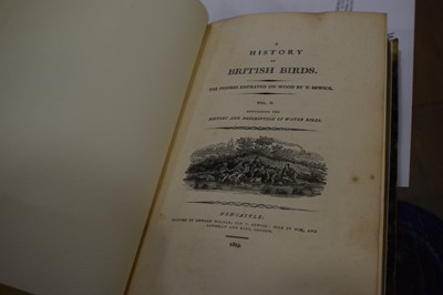 Lot 58 - 'A History of Birds', the figures engraved on...