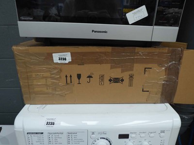 Lot 3236 - Stainless steel cooker hood