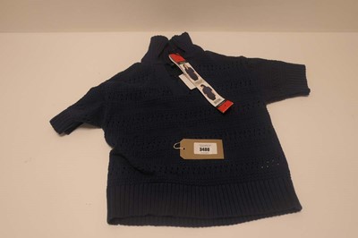 Lot 3448 - x10 Dalia Johnny collar textured knit sweater