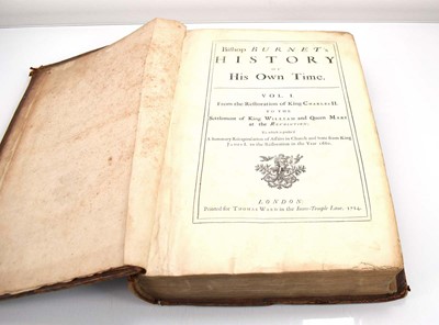 Lot 68 - Bishop Burnet 'History of His Own Time'...