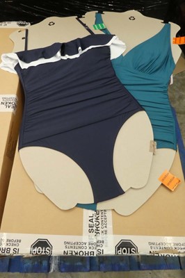 Lot 1075 - A box containing approx. 25 DKNY swimsuits