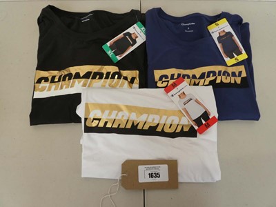 Lot 1635 - Approx. 40 Champion elite t-shirts
