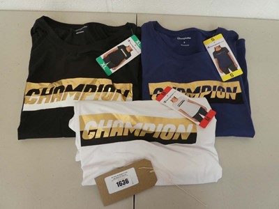 Lot 1636 - Approx. 40 Champion elite t-shirts