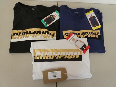 Lot 1637 - Approx. 40 Champion elite t-shirts