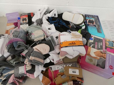 Lot 1642 - Mixed lot of mens and womens underwear, socks,...