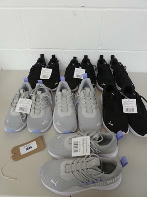 Lot 1644 - x7 pairs of Puma 'star vital refresh' trainers...