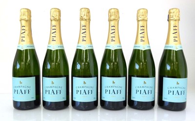 Lot 308 - A case of 6 bottles of Piaff Brut Champagne...