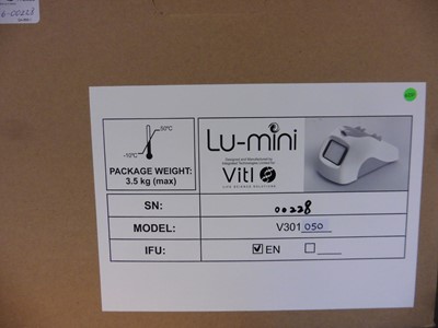 Lot 32 - VITL Lu-Mini luminometer with box and accessories