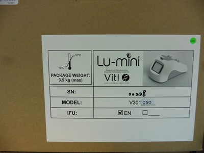Lot 33 - VITL Lu-Mini luminometer with box and accessories
