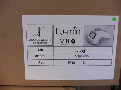 Lot 35 - VITL Lu-Mini luminometer with box and accessories