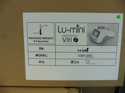 Lot 39 - VITL Lu-Mini luminometer with box and accessories