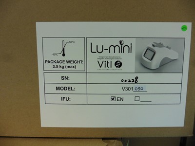 Lot 40 - VITL Lu-Mini luminometer with box and accessories