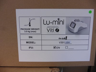 Lot 50 - VITL Lu-Mini luminometer with box and accessories