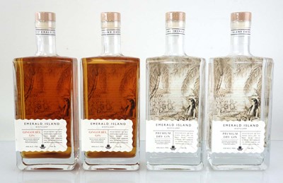 Lot 9 - 4 bottles of Emerald Island Distillery Gin NSW,...