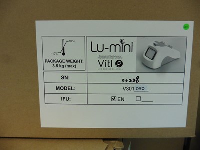 Lot 55 - VITL Lu-Mini luminometer with box and accessories