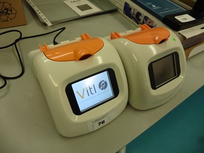 Lot 76 - 2 VITL Lu-Mini luminometer (Both used, 1 AF)