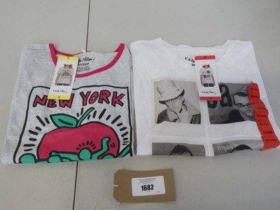 Lot 1682 - Approx. 50 women's t shirts by Keith Haring. (...