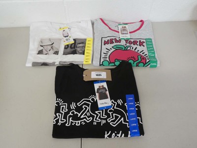 Lot 1685 - Approx. 40 women's t shirts by Keith Haring. (...