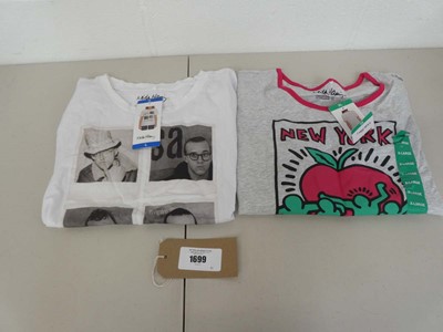 Lot 1699 - Approx. 40 women's t shirts by Keith Haring.