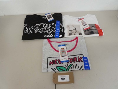 Lot 1701 - Approx. 40 women's t shirts by Keith Haring.